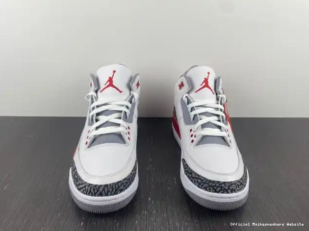 Official Maikesneakers 3 Jordan OG Red DN3707-160 Air Fire 0416